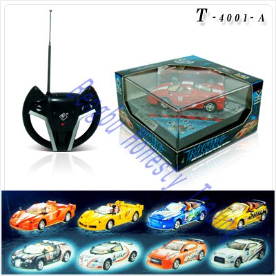 Die Cast Metal Racing Car, Die Cast Remote Control Car Toys, Red Color, Free Shipping Wholesale