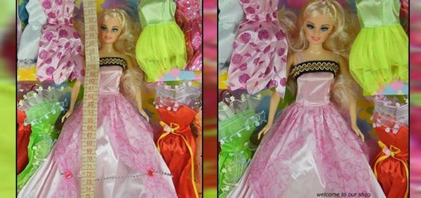 Wholesale Free Shipping Christmas Gifts Large Girl Dolls Luxury Gift Packages