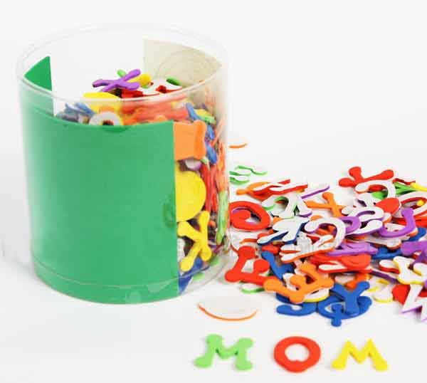 Free Shipping Foam Letter Stickers/Toys US