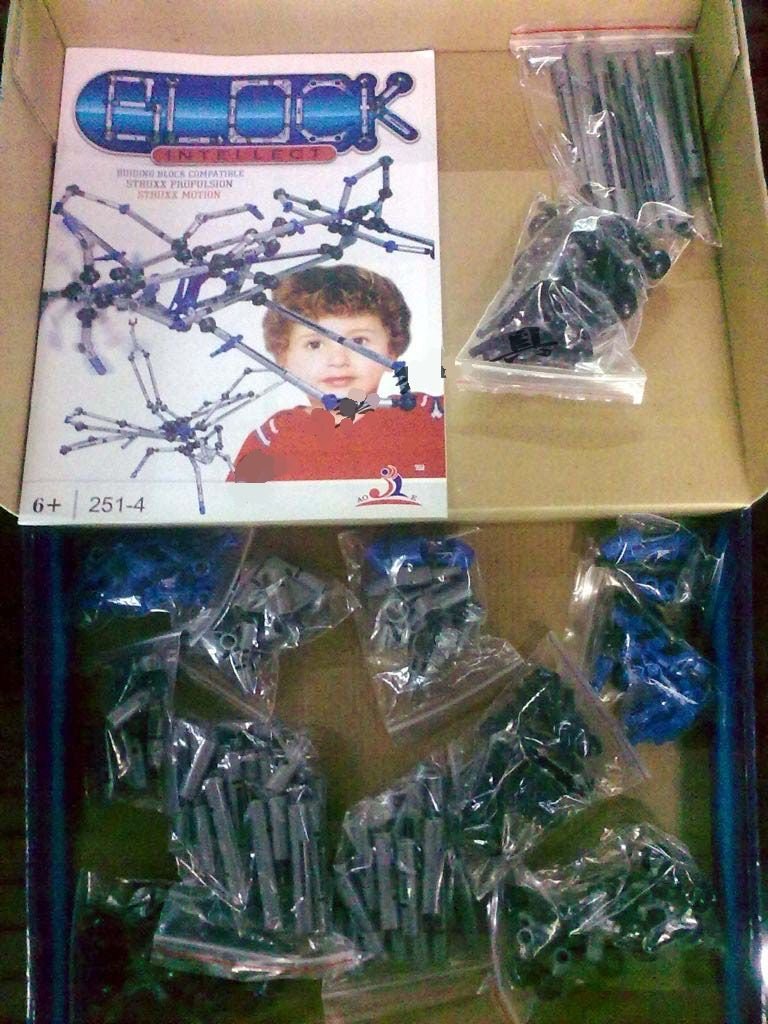 Large Free Assembly Model Building Blocks