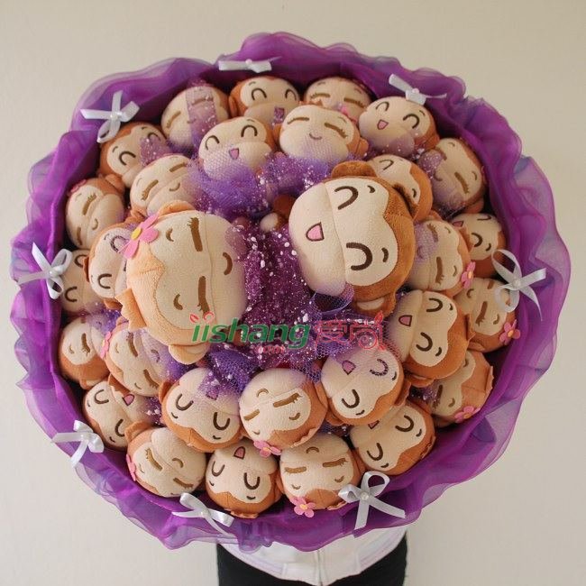 2 +28 Is Still Genuine Couple Love Cartoon Monkey Flower Christmas Gift Ideas