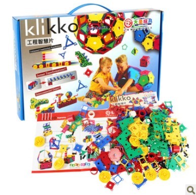 Educational Toys Engineering Wisdom Assembled Building Blocks