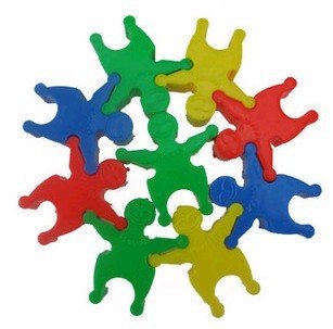 Building Block,Children's Educational Toys / Childrens Blocks / Plastic Blocks / Building Blocks of Small Talent Happy