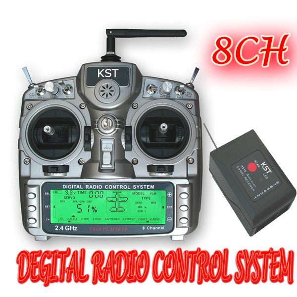 2.4G Radio Control (TX + RX) KingMax /KST 8CH