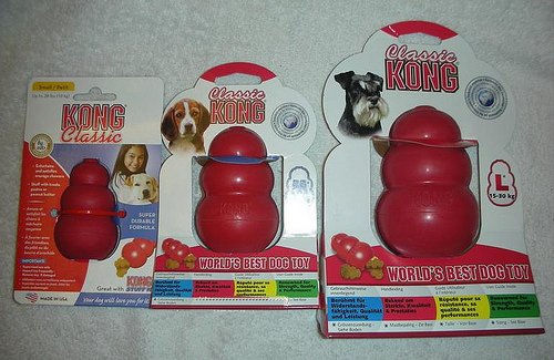 Kong Dog Toy ( Size: L )Since Classical Leakage Feed Dog Toys Shock 10pcs