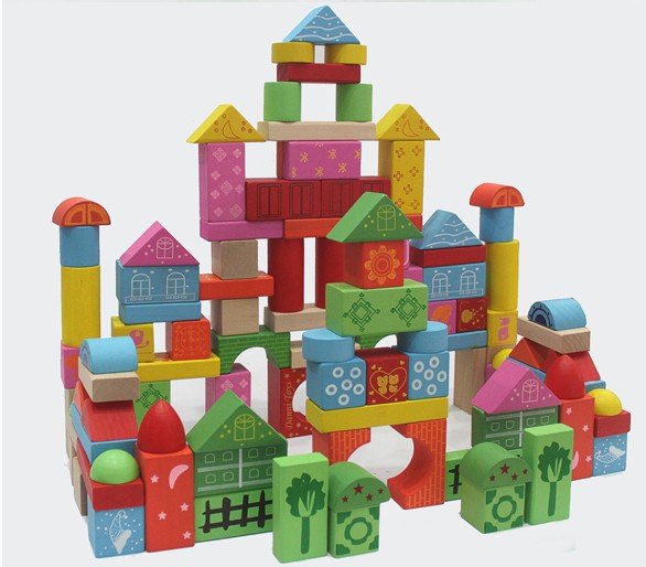 Free Shipping Cost! Children Bricks Toy, Building Sets , Blocks , Wooden Bricks ,blocks,