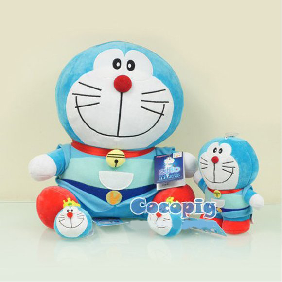 New Style Doreamon 12" and 6" Sizes Plush Toys Best Gift for Children