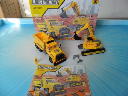 Machineshop Truck Educational Blocks Toys for Kids 3-15 Years Popular Brick Toys for Children