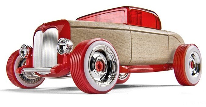 Freeshipping Automoblox Wooden Toy HR1(mini) Coupe Car Building Block Toy/Intelligence Toys /DIY Toy/Children's Toy