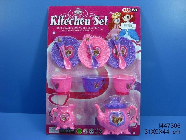 High Simulation Tea Pot Toys Set, Children Playing World, ECO-FRIEND Material, with ASTM,HR4040 Certificate.