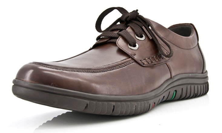 Free Shipping Aokang Comfortable Recreational Leather Shoes of 113623101