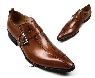 Wholesale 2010 World Top Brand Men's Newest First Layer Leather Business Dress Shoes Wedding Shoes High Quality Factory Price
