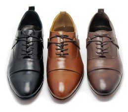 Wholesale - - Hot-selling New Style Brand Handmade Men First Layer Cow Leather Dress Shoes