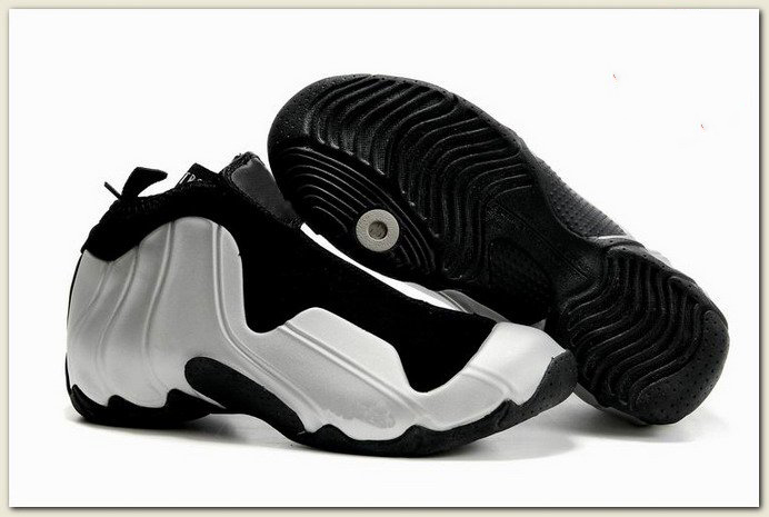 Wholesale Flightposite I Men's Basketball Shoes (black / Metallic Silver / Black)