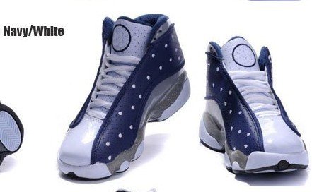 Free Shipping Sport Shoes,Nave/White Style 11+13 Shoes,basketball Shoes,men Shoes,kid Shoes,wholesale and Retail