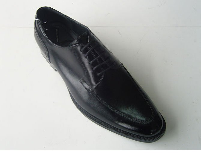 100% Natural Full Grain Leather Shoes(black/brown Color)