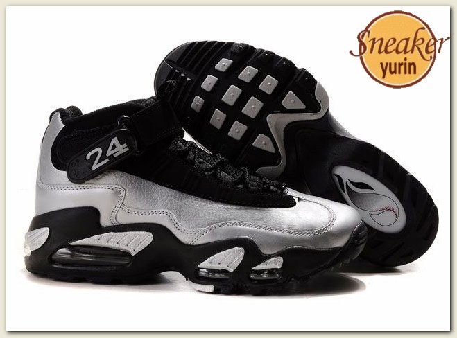 Wholesale Griffey 1 Men's Basketball Shoes (metallic Silver / Black)