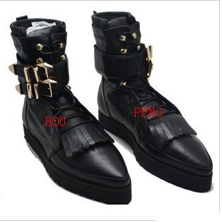 Free Shipping Leather Fashion Boots 38-44