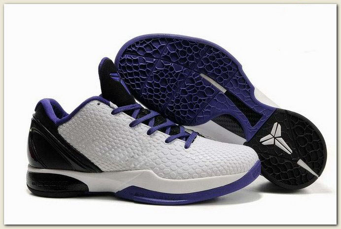 Wholesale Zoom 6 (VI) Men's Basketball Shoes (White / Royal Blue / Black)
