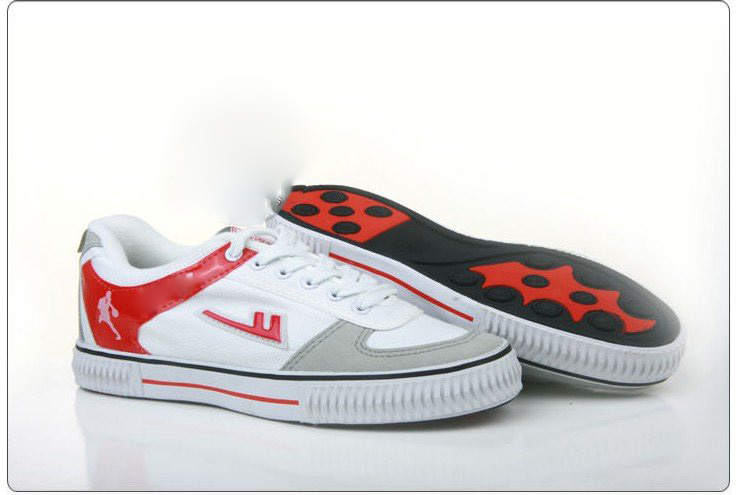 WL-35 Red and White Basketball Shoes, Professional Basketball Shoes