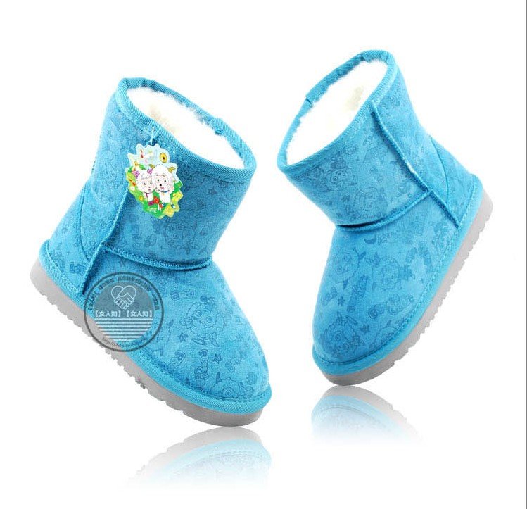 Baby Snow Boots Girls Leather Winter Boots Kids Boots Children/children's Boots Boys Girls Boot 03