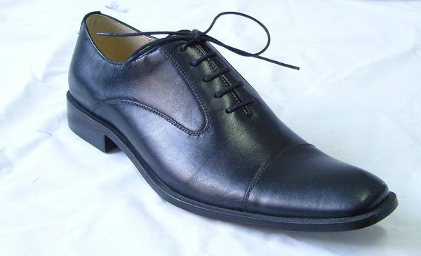 10 Pair/lot Men's Cow Leasther Shoes(black/borwn Color)
