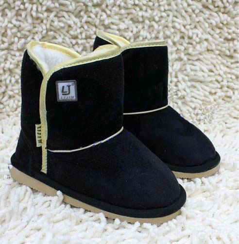 LJ Camel Leopard Original Single Mother Parenting Baby Snow Boots (can Be Wholesale) LJ