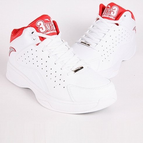 Free Shipping Wholesale ANTA New Style Hot Selling Men's Sport Shoes, Basketball Shoes, White.