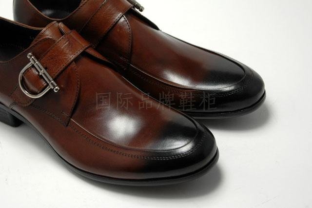 Designer Brand Men Dress Shoes , High Quality Leather Shoes