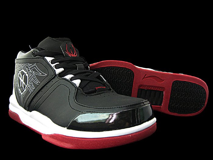 Special Product Authentic Chinese Brand Shoes Li-Ning Sport Shoes,Basketball Shoes,Balck White.