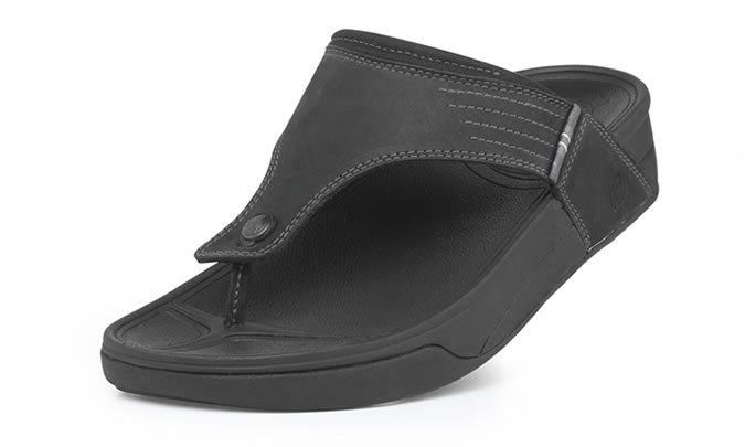 Wholesale Geniune Fitflop Man Sandle Dass, Help Tone and Trim Legs,Black
