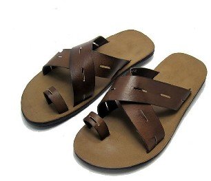 Wholesale Men's Sandals / First Layer Leather Sandals Free Shipping