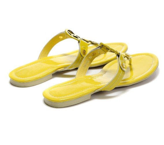 Cheap Ladies Slippers Yellow Flip Flop Slippers 2011 Summer Slipper Shoes Free Shipping