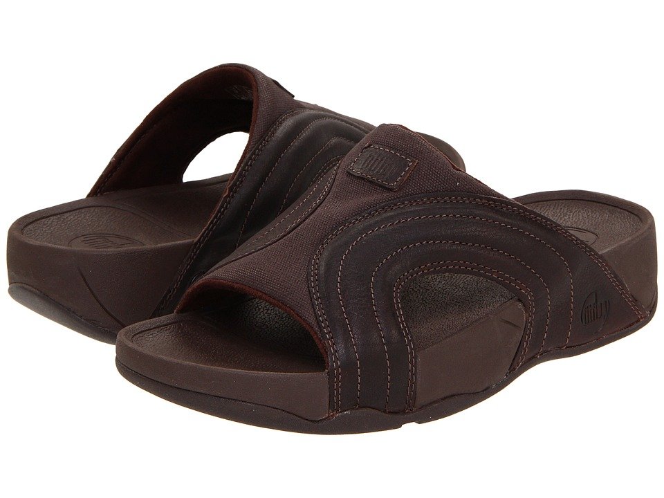 Wholesale Geniune Fitflop Man Sandle Freeway, Help Tone and Trim Legs,Chocolate