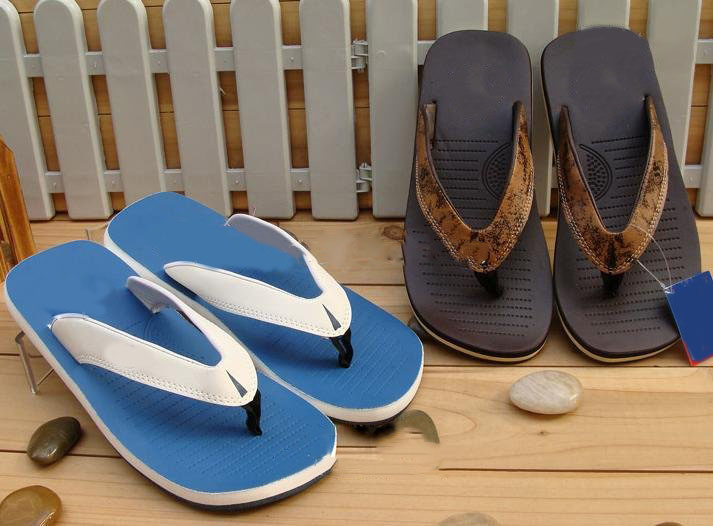 Mens Summer Sandals, Sandy Beach Slippers Flip Flops Free Shipping