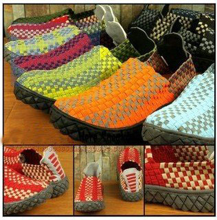 Free Shipping 2011 Summer Low Gang Ventilation Woven Sandal Lover Men and Women Funds 12 Colors Size 37--43