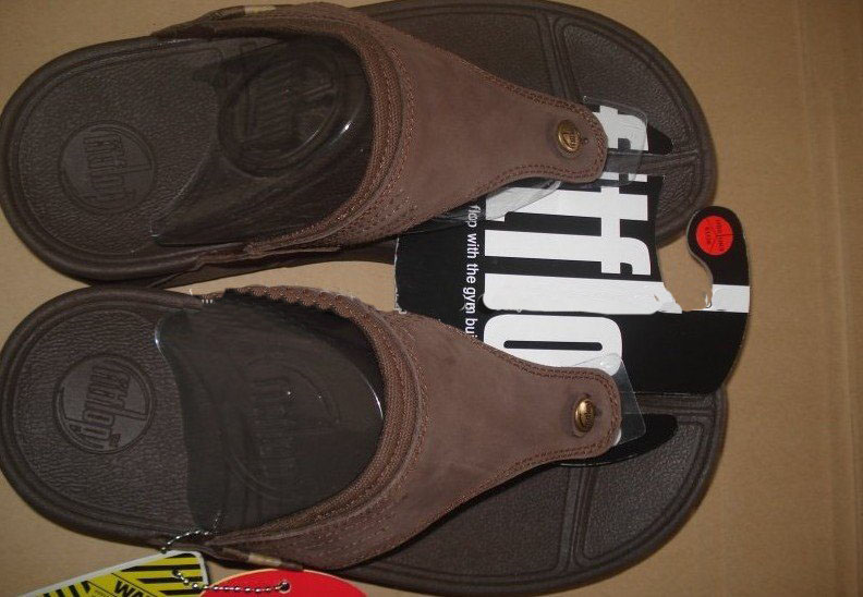Newest Paypal Wholesale Authentic Fitflop DASS FOR MEN Shoes Brown and Black All Size