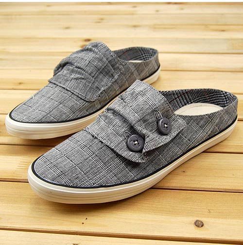 2010 Mens Fashion Casual Slipper Style Canvas Shoes 3Colors C0A-FU322 Size 39 40 41 42 43
