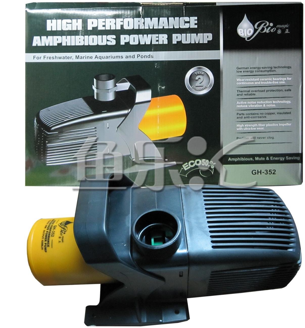 Aqurium Water Power Pump 65W 6200L/H ECO50%