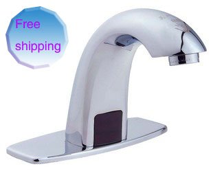 Free Shipping ! Brass Hand Free Automatic Sensor Cold Faucet 2103
