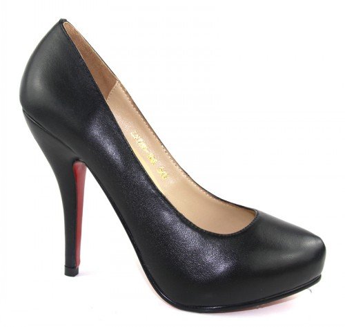 Fashionable Ladies'  Heels Sheepskin Leather Ladies' Platform Heels