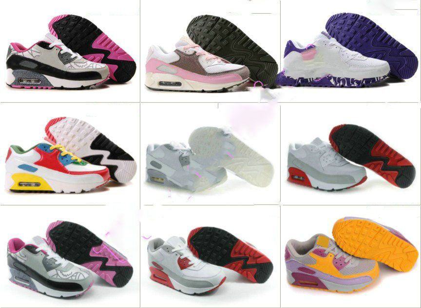 Hot Sell ! Wholesale & Retail Brand 90 New Men\'s Athletic Running Sports Shoes