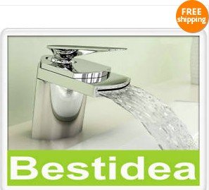 Faucet Bathroom Basin Sink Mixer Tap Modern New BI008 Free Ship