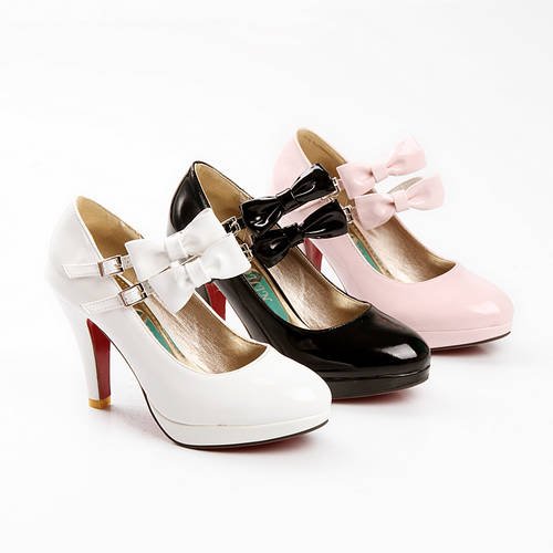 Dropshop Hot Sell High Heels Women Shoes Women Platform Pumps US4.5-US8.5 Free Shipping
