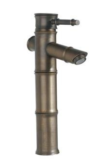 Single Handle Antique Brass Centerset Bathroom Sink Faucet - Free Shipping (005-7713)