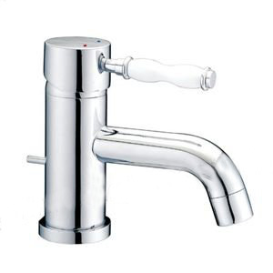 Modern Single Handle Chrome Faucet Tap Mixer Water [FA01]