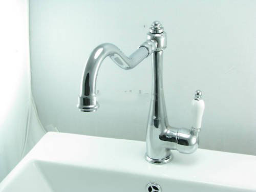 Faucet Chrome Finish Bath Kitchen Mixer Basin Tap BI721 Free Ship