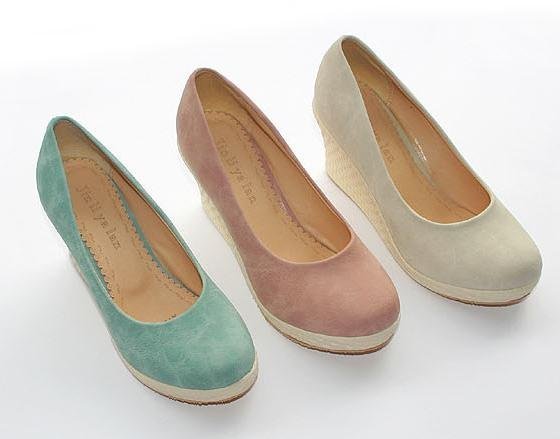 100% Brand Ladies'  High Heel Shoes Fashion Wedge Heel Pumps Shoes