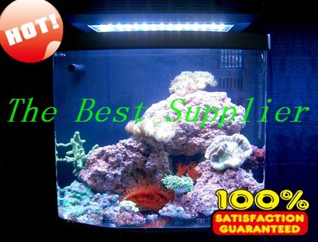 Best Selling Daylight & Moonlight Mixed 120W LED Aquarium Light with 2 SWITCHES(optional) Best for Fish Tank Coral Reef Growing