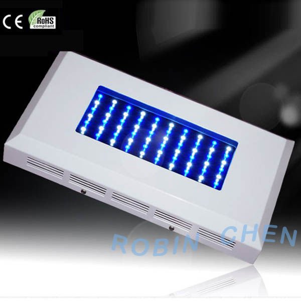 2011 Best Selling 60W LED Marine Aquarium Light with 2 Switches Blue/white 2 Color Controllable Freeshipping